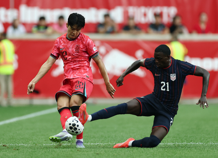 Three-back card with passing points, wingback  Park Yong-woo dilemma to solve to go to Plan A