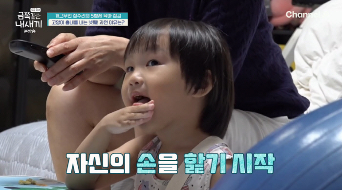 Fourth generation of Jeong Ju-ri, 4th generation, worries about infant regression