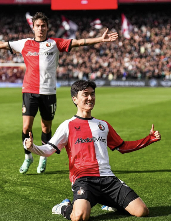 It's going to be a big hit! The Eredivisie champion will be born for the first time in 21 years, but Hwang In-beom's 29% chance of winning Feyenoord is No. 1 (CIES)