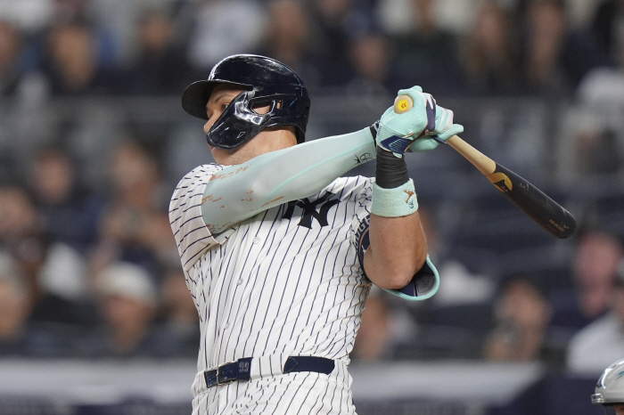 Judge, you're going to be the MVP Yankees Judge's 4546th consecutive home run blast. 4th place in the club's history
