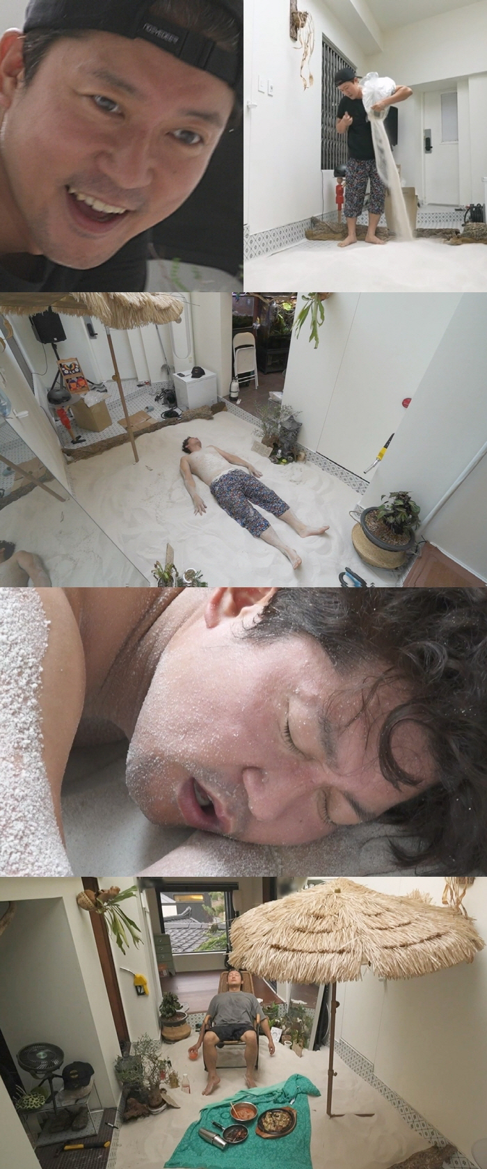 Kim Dae-ho, I made a beach in the middle of the house I can't do anything when I think about cleaning up