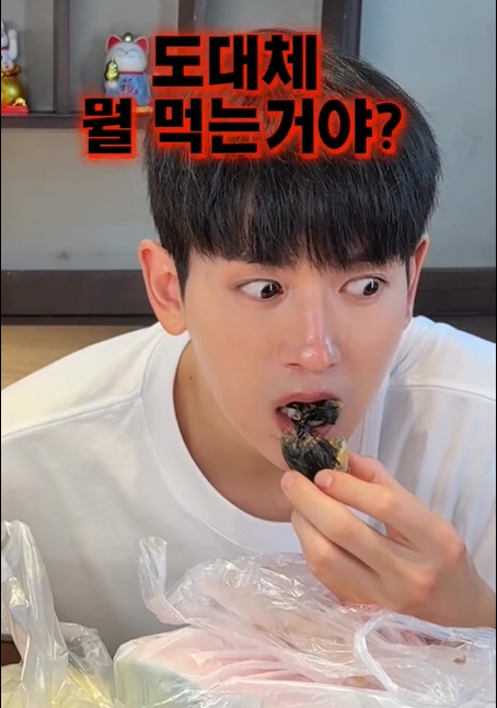 Mina ♥ Ryu Phillip ate a whole chick that was fermented..Food that even locals can't eat