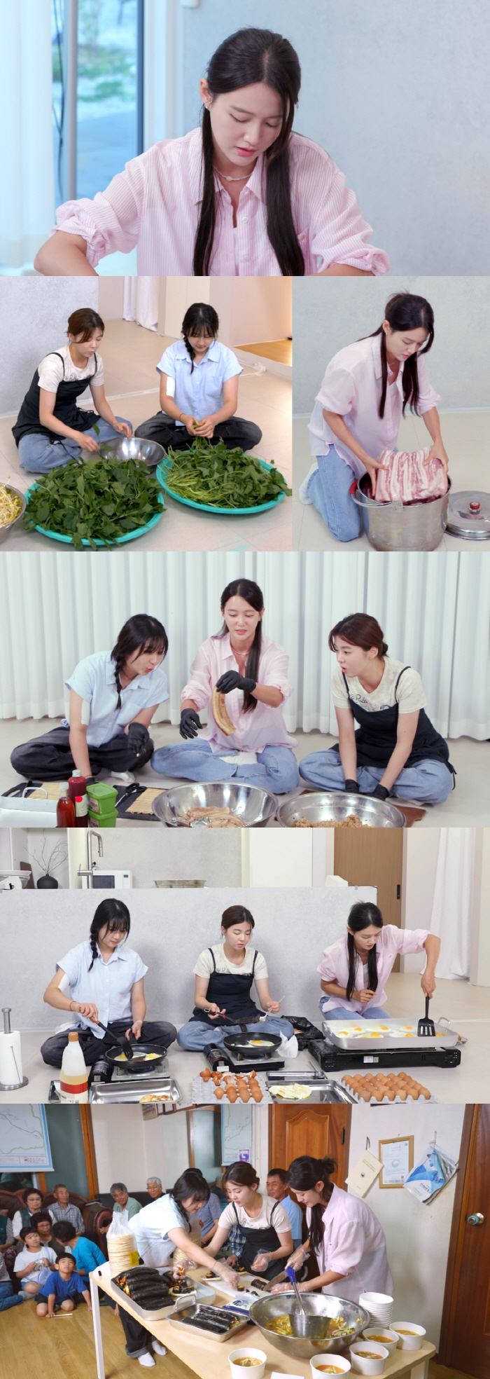 Nam Bo-ra, I packed 800 lines of DNA gimbap for 13 siblings...Ladle measuring spoon (pyeon restaurant)