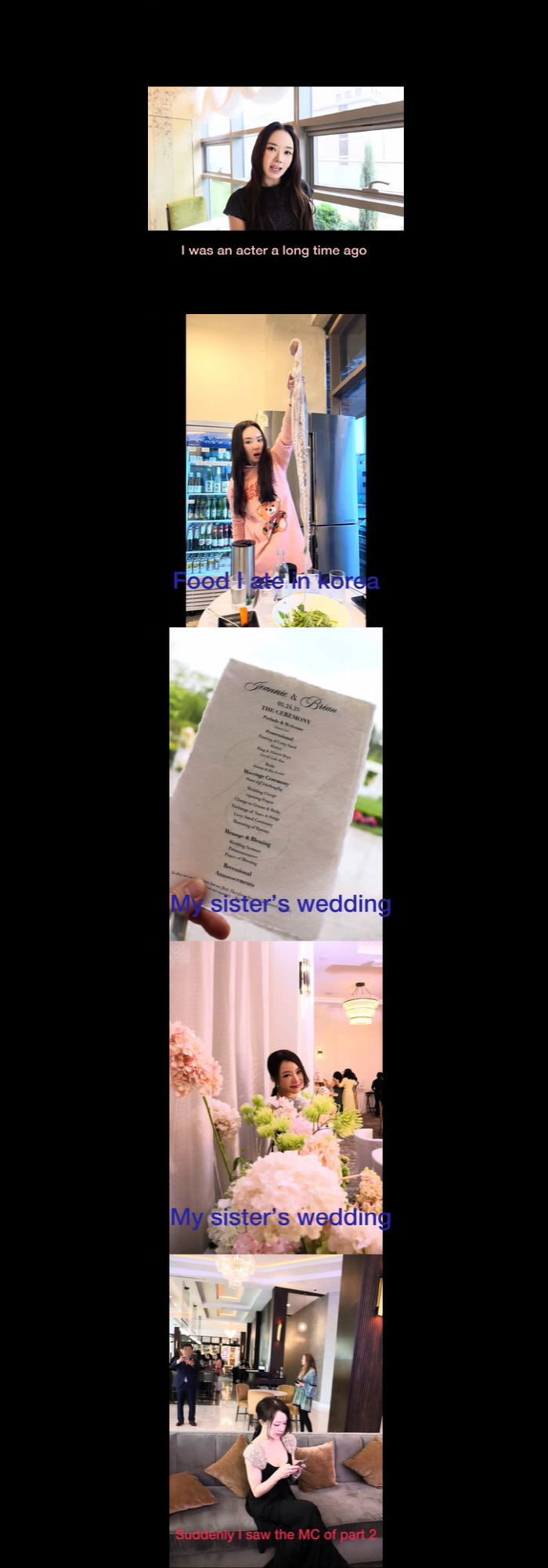 Seo-woo, 6 years of suspension of activities, and a new start... I became an MC for a wedding. I'm suddenly getting a mission