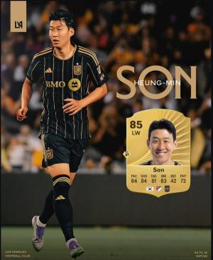 Son Heung-min of the World Class is still in second place after Messi of MLS' overall ability!No. 1 in Asia. 