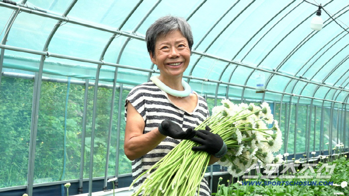 The flower garden of Teresa..After losing his 26-year-old son, he is separated from his 80th mother (Human Theater)