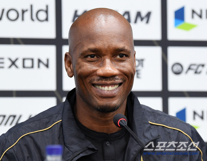  Drogba was happy with Korean fans' hospitality