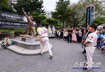  Lotte Kim Won-joong to commemorate Choi Dong-won's 14th anniversary