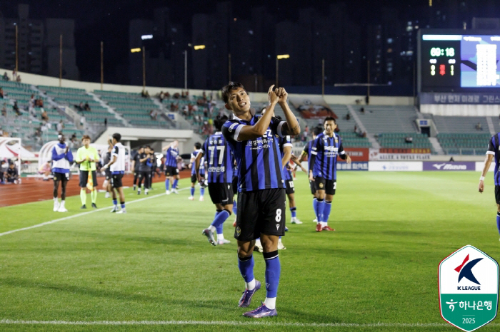 Three goals in four minutes, Incheon and Cheonan in the last minute, 43 wins in three games  leading the way 
