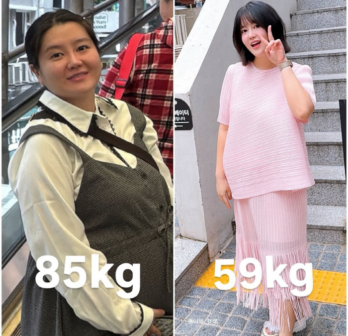 Lee Yong-sik's daughter Lee Soo-min lost 26kg in just four months of childbirth, but she has 10kg more to go