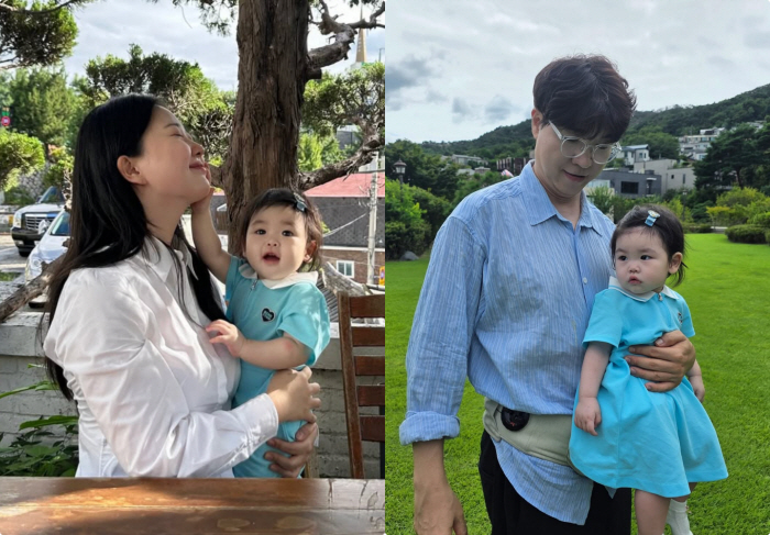 Park Soo-hong's family went out to Seokpajeong on the weekend..33kg loss ♥ Kim Daye's beauty is eye-catching