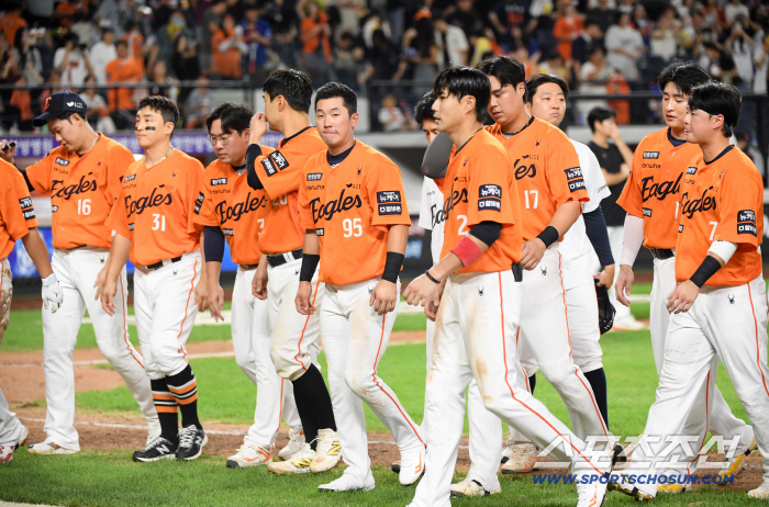  Hanwha lost after a four-hour battle