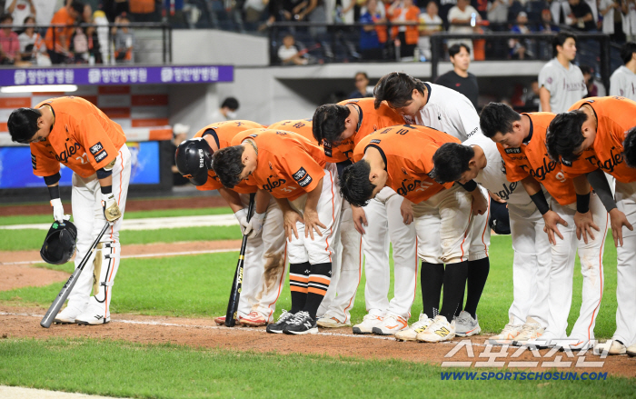  Hanwha lost after a four-hour battle