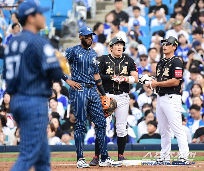  Heo Kyung-min's first RBI timely hit to take the lead