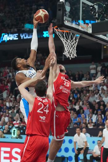 Strong MVP hardening mode! Turkiye, Antetokounmpo Bertin, vanquished Greece. It's been 24 years since I made it to the finals. a clash with Germany