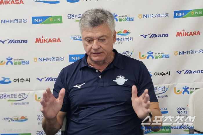 What a debut win against the same Brazilian coach. I'm happy about the new Korean Air coach's first victory. Since I won... 