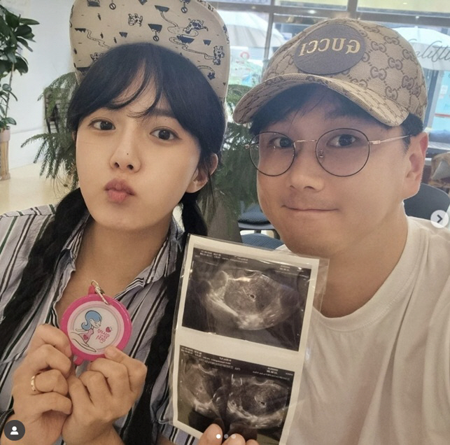 Byun Jun-pil ♥ Kang Eun-bi announced pregnancy and succeeded in natural pregnancy at the age of 40..Birth in May next year 