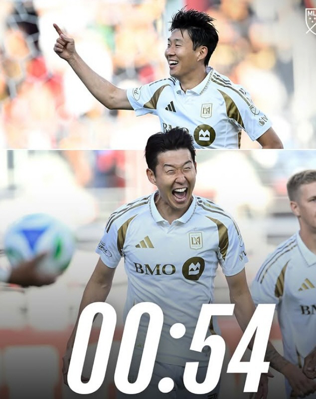 Son Heung-min scored 54 seconds of power that even Messi erased → 5,978 MLS is in trouble...Son-bu union, not Son-ke, is expected to continue the hero's narrative
