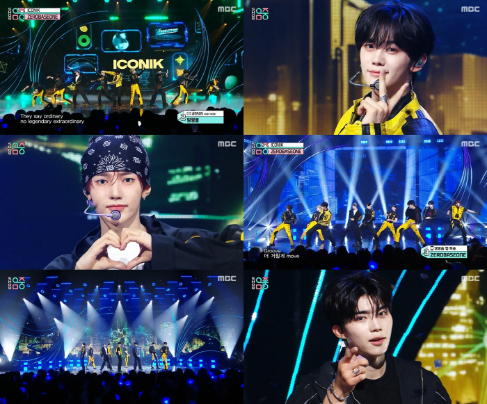 6 gold medals, 6 consecutive new records...Zero Base One imprints iKONIC with first K-pop title 
