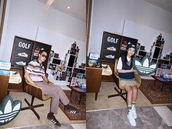 Adidas Golf is holding a pop-up event to commemorate the launch of the FW25 Originals Golf Collection at Shinsegae in Gangnam