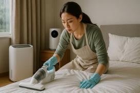 How to get rid of house dust mites in autumn allergy