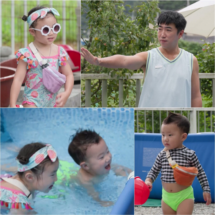 Jang Dong-min opens a water park in a 200-pyeong rural house and presents prepared for his daughter and son (Sudol)
