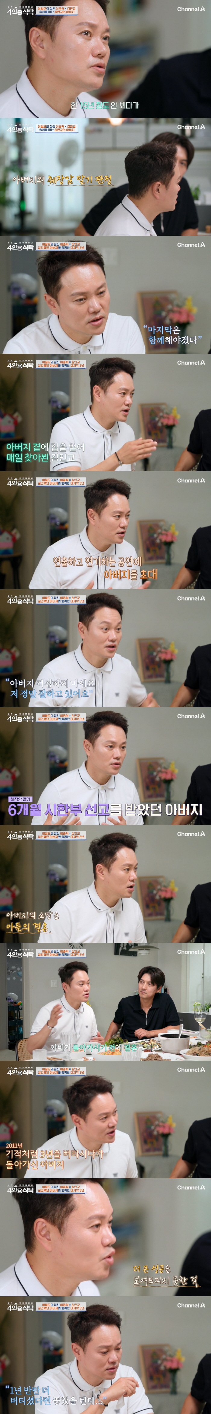 Kim Min-kyo, the director of the hospital who confessed to the unfortunate family history, became a monk for fraud and insulated for 15 years (a table for four) 