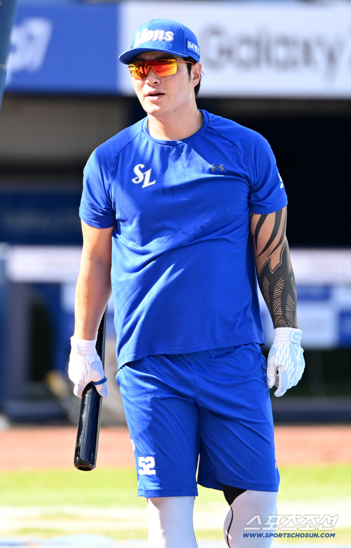  Park Byung-ho, he's in good condition