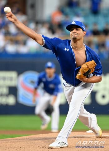  Samsung starter Garabito's hard throw