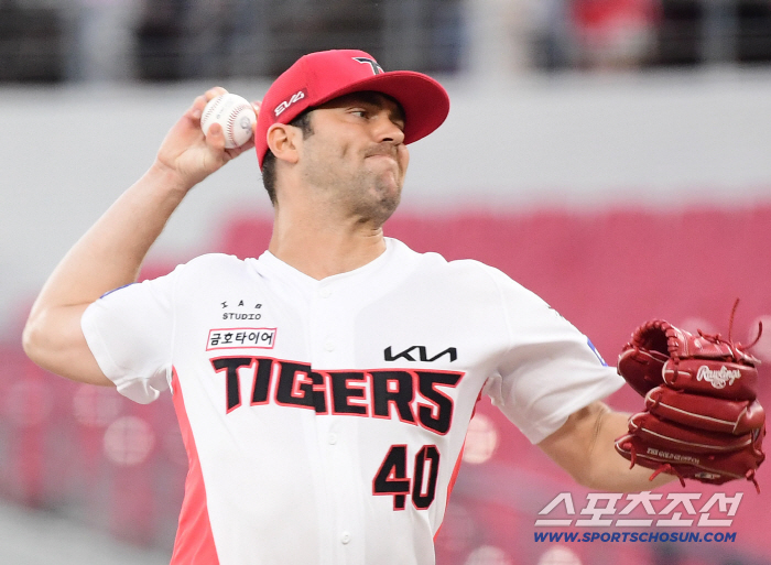 This is the final match of the 5th round against Hanwha, which is the declaration that KIA ace will not be able to pitch…It's not easy to select alternatives. 