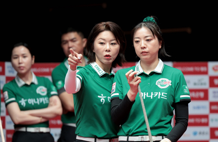 We are the Empress Kim Ga-young's team! Hana Card's PBA Team League Round 3 winning streak with a reason, Kim Ga-young alone hard-carrying 2 wins