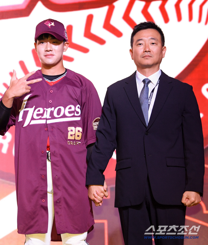  Park Hangyeol and Heo Seungpil, the first round of Kiwoom