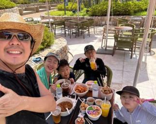  Byul ♥ Ha-ha reveals photos of her trip to Busan with her three children, 'I love you so much.'