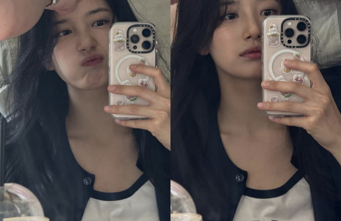  Celine Goddess Suzy wins the hearts of fans with her innocent look in the fall
