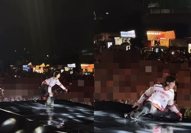 Zannabi Choi Jeong-hoon is in a dizzying accident due to heavy rain...The audience saved it