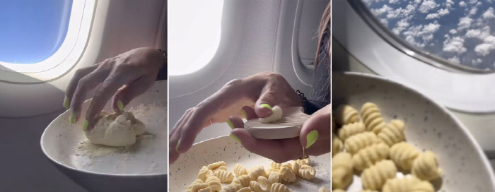Controversy over a woman who made pasta noodles on a plane...inconvenience to other passengers