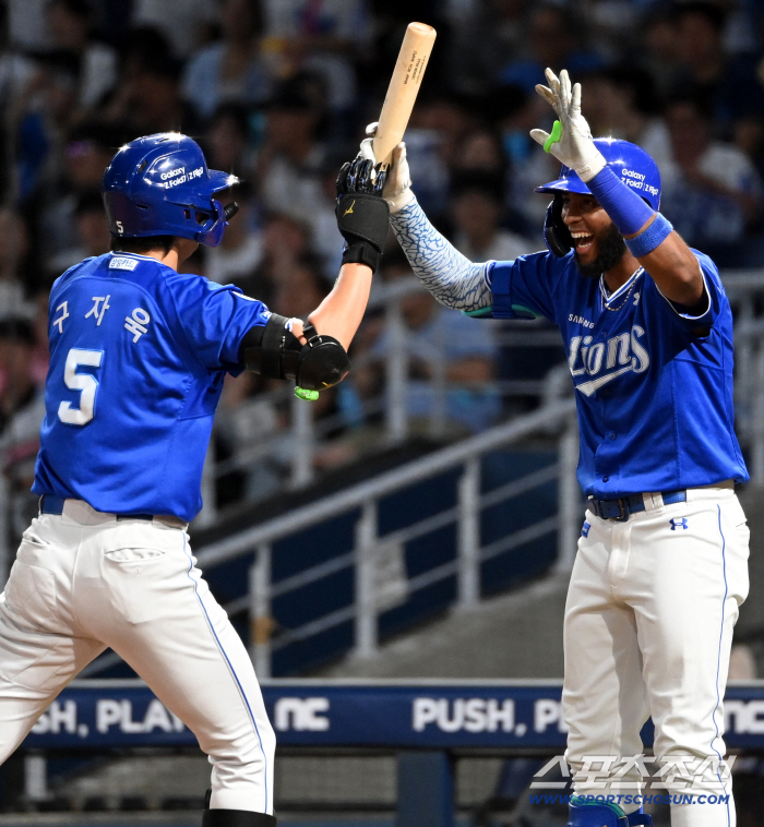 Diaz No. 48 Poguja Wook Cheongeum Tiepo Samsung beat NC to reach third place in a three-game winning streak 