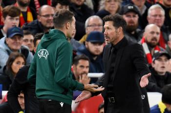 I was insulted throughout the game After Champs' defeat...Simeone Clashes With Liverpool Fans