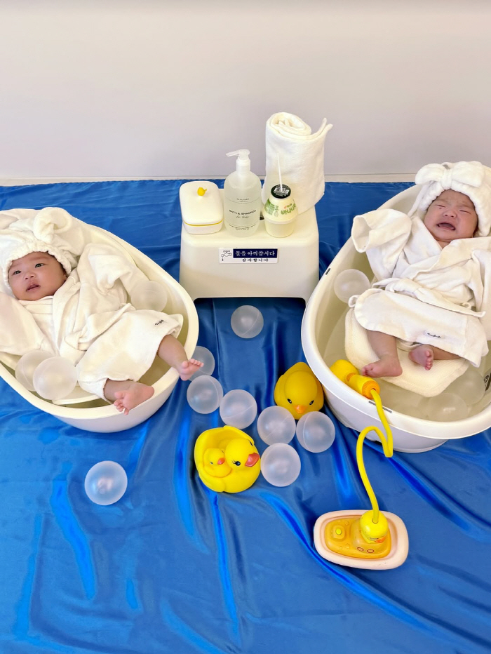 Lady Jane ♥ Lim Hyun-tae brags about her 50-day-old twin daughters, a cute space star