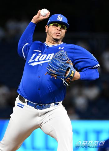  Samsung starter Furado's hard throw