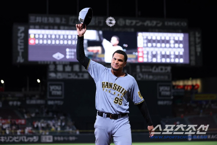 It's the first home run for a foreign hitter in 531 days? The only foreign hitter playing in the first team had a total of 19 hits, but still, Hanshin  recorded a new championship record in the shortest time