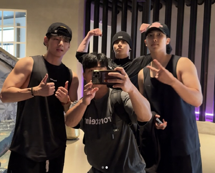 Ma Sun-ho Shares Training Photos with BTS and Kim Jong-kook