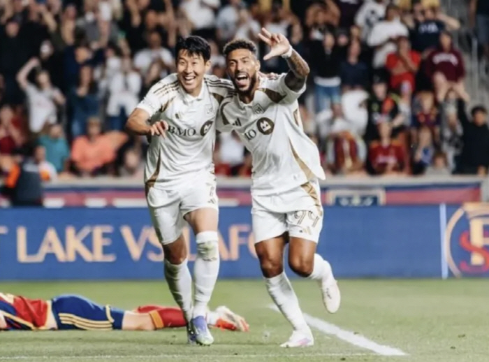 The LA media is also really different because they play with Son Heung-min. With Heungbu's duo partner and SON, they broke the LAFC record → If they score another goal, they will set a new MLS record