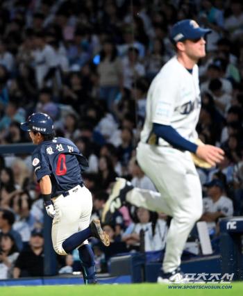  1 RBI triple, Hwang Sungbin's fast sprint
