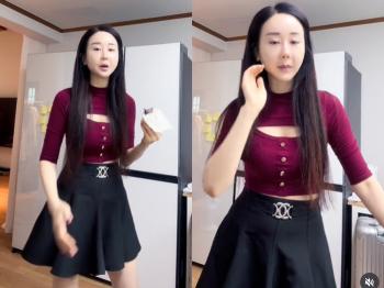 Single mom Ham So-won took out her clothes when she was a maiden and was surprised by her lean body