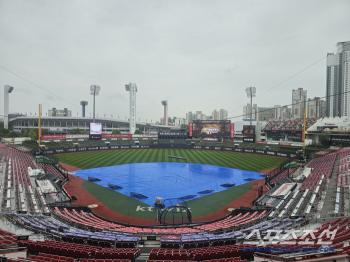 Will DH get a break from KT…Question mark on the start of Hanwha KT in Suwon pouring rain → If canceled, it will be organized later