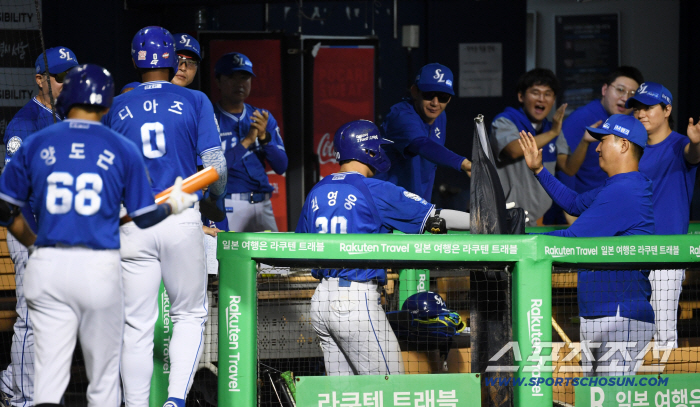 Lee Jae-hyun had four hits, Kim Young-woong and Lee Sung-kyu home run explosion, Samsung 144 wins, LG and Hanwha lost at the same time. Magic Number 5