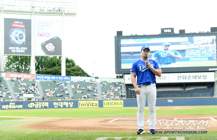  I sincerely thank LG fans Oh Seung-hwan