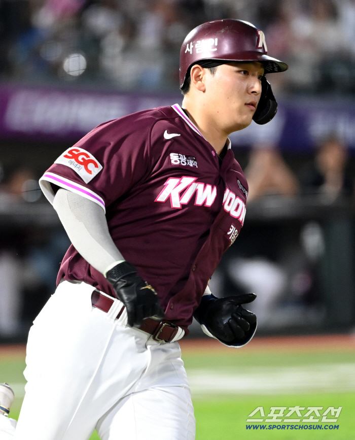  Kim Dongheon's chance to make a hit in the seventh inning