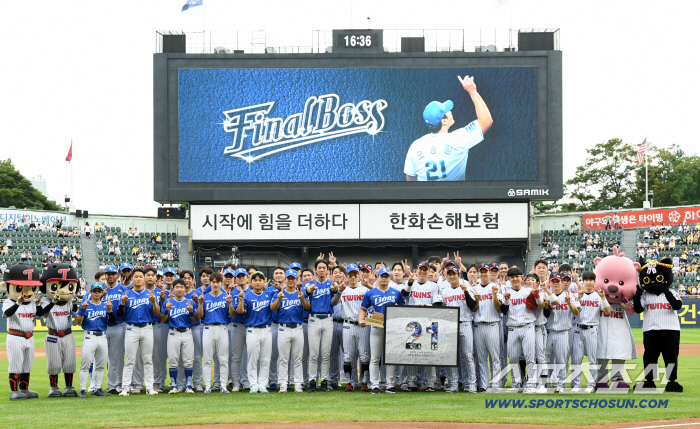  Last Jamsil Stadium Goodbye Oh Seung-hwan with LG Samsung players